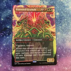 Pyrewood Gearhulk (REGULAR) x1 - MTG Aetherdrift DFT #352 - Image 1
