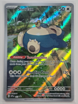 Pokemon TCG Scarlet and Violet, Snorlax 051 Black Star Promo. NM. - Image 1