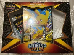New Pokemon Pikachu Shining Fates V TCG Collection Box Never Opened - Image 1