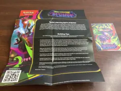 Phantasmal Flames Mega Gengar EX Trainer Tips Art Card & Checklist Pokemon TCG - Image 4