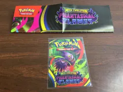 Phantasmal Flames Mega Gengar EX Trainer Tips Art Card & Checklist Pokemon TCG - Image 5
