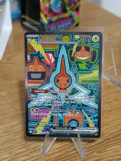 Pokemon TCG Holo Ultra Rare ROTEM ex 126/094 Cool Card - Image 1