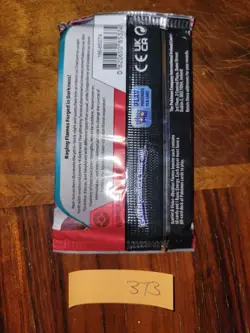 22.45g (Heavy for Lot) Obsidian Flames Pokemon Booster Pack - Sealed #373 - Image 2