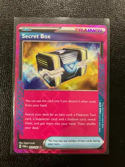 Secret Box 163/167SV06: Twilight Masquerade Holo Card NM Condition Pokemon TCG - Image 1
