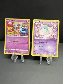 Pokemon TCG Ralts RC8/RC25 Radiant Collection-MP / Deoxys 120/264 Holo S&S HP - Image 1