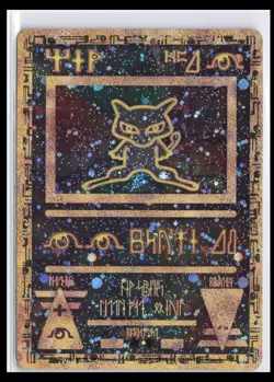 Ancient Mew New Movie Promo Double Holo Foil Rare 1999-2000 Pokemon Card NM - Image 1