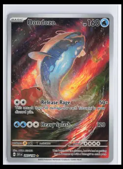 ??Pokemon TCG-Dondozo-207/198-Scarlet & Violet Base-Illustration-Holo-M/NM!?? - Image 1