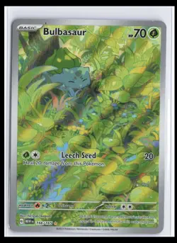 Pokemon TCG Scarlet & Violet 151 Bulbasaur 166/165 Holo Rare Mint Near Mint! - Image 1