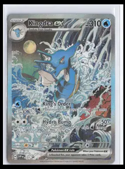 Pokemon TCG Kingdra ex 131 Sv: Scarlet & Violet Promo Cards Holo NM - Image 1