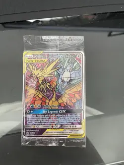 Pokemon Moltres Zapdos Articuno GX Hidden Fates Black Star Promo SM210 SEALED NM - Image 1