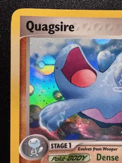 Misprint Quagsire 44/115 EX Unseen Forces Pokemon Card Reverse Holo Near Mint - Image 3