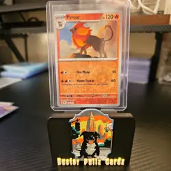 Pyroar 16/131: Pokemon TCG Prismatic Evolutions - Reverse Holo - NM - Image 1