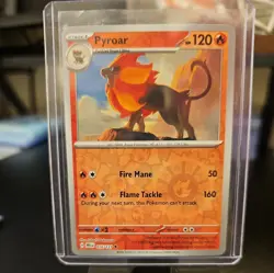 Pyroar 16/131: Pokemon TCG Prismatic Evolutions - Reverse Holo - NM - Image 2