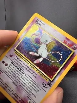 Mew (9) 09/53 - WoTC Promo - (HP-/DMG) Pokemon Card Holo Rare - Image 2