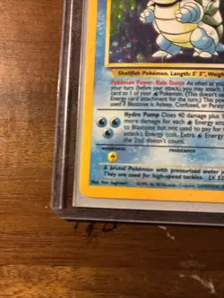 Pokemon TCG Blastoise Base Set Holofoil 2/102 - Image 5