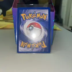 Pokemon TCG Lapras Fossil Holo Unlimited Rare Card 10/62 Vintage LP - Image 2