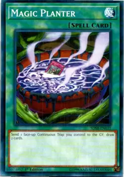 Magic Planter #SDSB-EN031 Yugioh Lightly played 1st Edition - Image 1