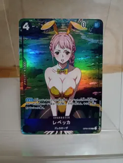 Rebecca One Piece Anime Waifu Sexy Goddess Doujin Card - Image 1