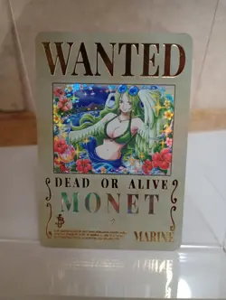 Monet One Piece Anime Waifu Sexy Goddess Doujin Card - Image 1