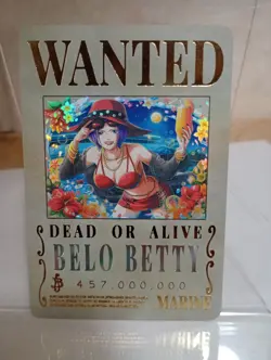 Belo Betty One Piece Anime Waifu Sexy Goddess Bikini Doujin Card - Image 1