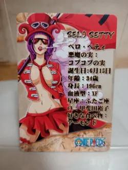 Belo Betty One Piece Anime Waifu Sexy Goddess Bikini Doujin Card - Image 2
