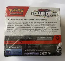 Pokemon Stellar Crown Booster Box 36-Card TCG, Sealed - Image 4