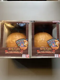 Lot of 2 One Piece TCG Devil Fruit Collection Volume 2 Exclusive Card Sealed New - Image 1