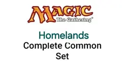 Homelands ☆ Complete 71 card Common Set MTG - Image 1