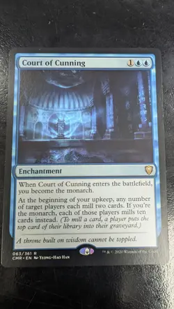Court of Cunning Commander Legends Regular Magic Card - Image 1