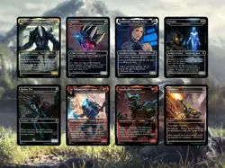 Custom MTG Commander Deck - Halo Infinite - 100 Cards + Bonus (With Box) - Image 4