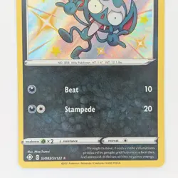 Impidimp SV083/SV122 Shining Fates Shiny Holo Rare Pokemon TCG Card NM - Image 3