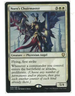 MTG Norn's Choirmaster Phyrexia All Will Be One Magic The Gathering TCG - Image 1