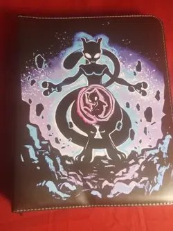 Pokemon Card Binder 13" X 10.5" Mew And Mew Two On Cover - Charmander - Image 3