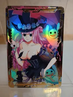 Perona One Piece Anime Waifu Sexy Goddess Doujin Card - Image 1