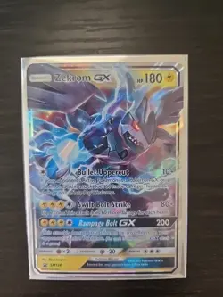 Zekrom GX SM138 Sun & Moon Black Star Promo Card - Image 3