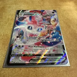 Sylveon Vmax Rapid Strike Brilliant Stars Trainer Gallery TG15/TG30 Pokemon Card - Image 2