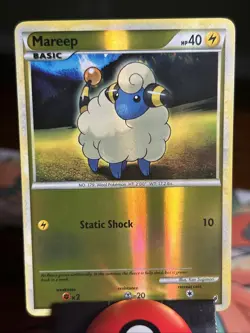 Pokemon Mareep Reverse Holo Card 63/95 Common Call of Legends Series - Image 1
