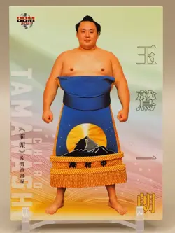 Tamawashi Ichiro 2021 BBM Sumo Wrestling Card Japanese S505 - Image 1