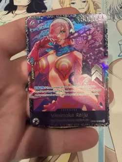 One Piece Vinsmoke Reiju Top 8 Treasure Cup Promo Prize Card ENGLISH - Image 1