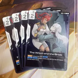 Gundam Card Game The Witch and the Bride GD01-117 R Playset Of 4 - Image 1
