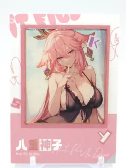 Shuiyangjiaren - Anime Waifu Resin Trading Card - Yae Miko - Image 1