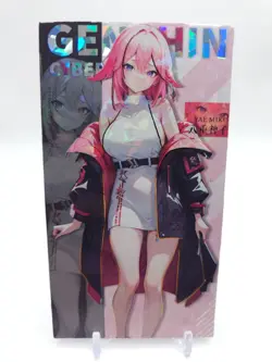 Love of Picking Stars - Anime Waifu Ticket Trading Card - Yae Miko - Image 2