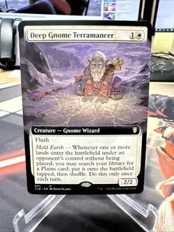 MTG / Deep Gnome Terramancer / CLB / #607 / Regular (Extended Art) / Rare / NM - Image 1