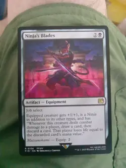 MTG - Ninja's Blades - Final Fantasy MINT PACK FRESH - Image 1