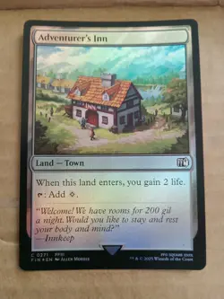 Adventurer's Inn - Final Fantasy - Foil MINT PACK FRESH - Image 1