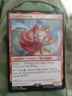 Freya Crescent Final Fantasy Regular MINT PACK FRESH - Image 1