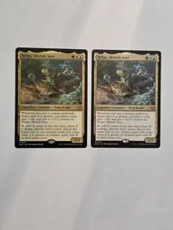 2x Helga, Skittish Seer - Bloomburrow - Near Mint - MTG - Image 1