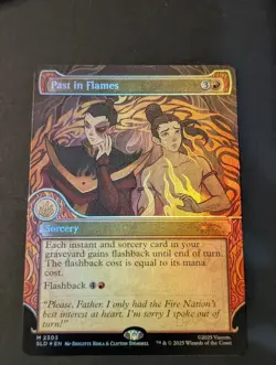Past in Flames Avatar Secret Lair Drop Series Rainbow Foil - Image 1