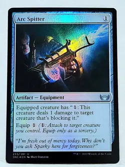 Arc Spitter Streets of New Capenna Foil Magic the Gathering - Image 1