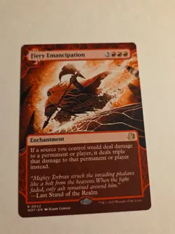 Fiery Emancipation X1 (Enchanting Tales) WOT MTG Wilds Of Eldraine - Image 1